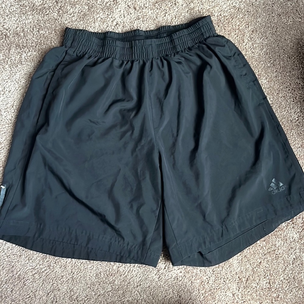 Adidas running shorts used 7 inch medium size